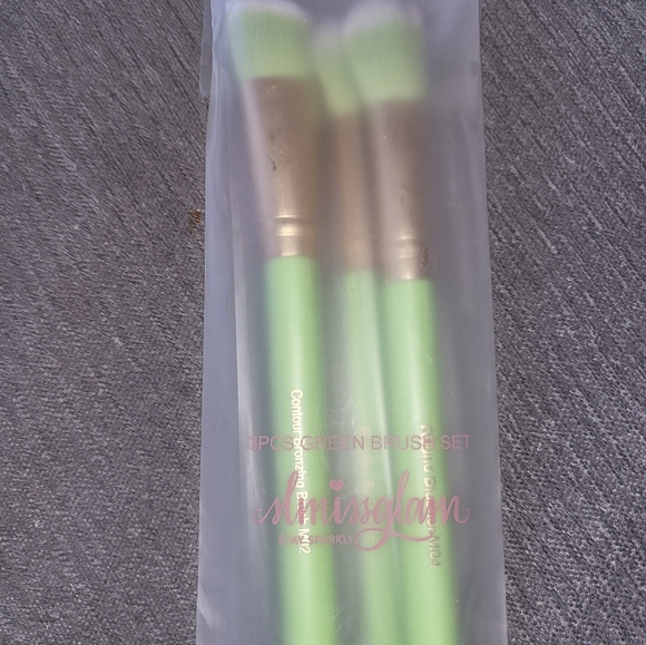 Slmissglam 3pcs green brush set - Picture 4 of 7